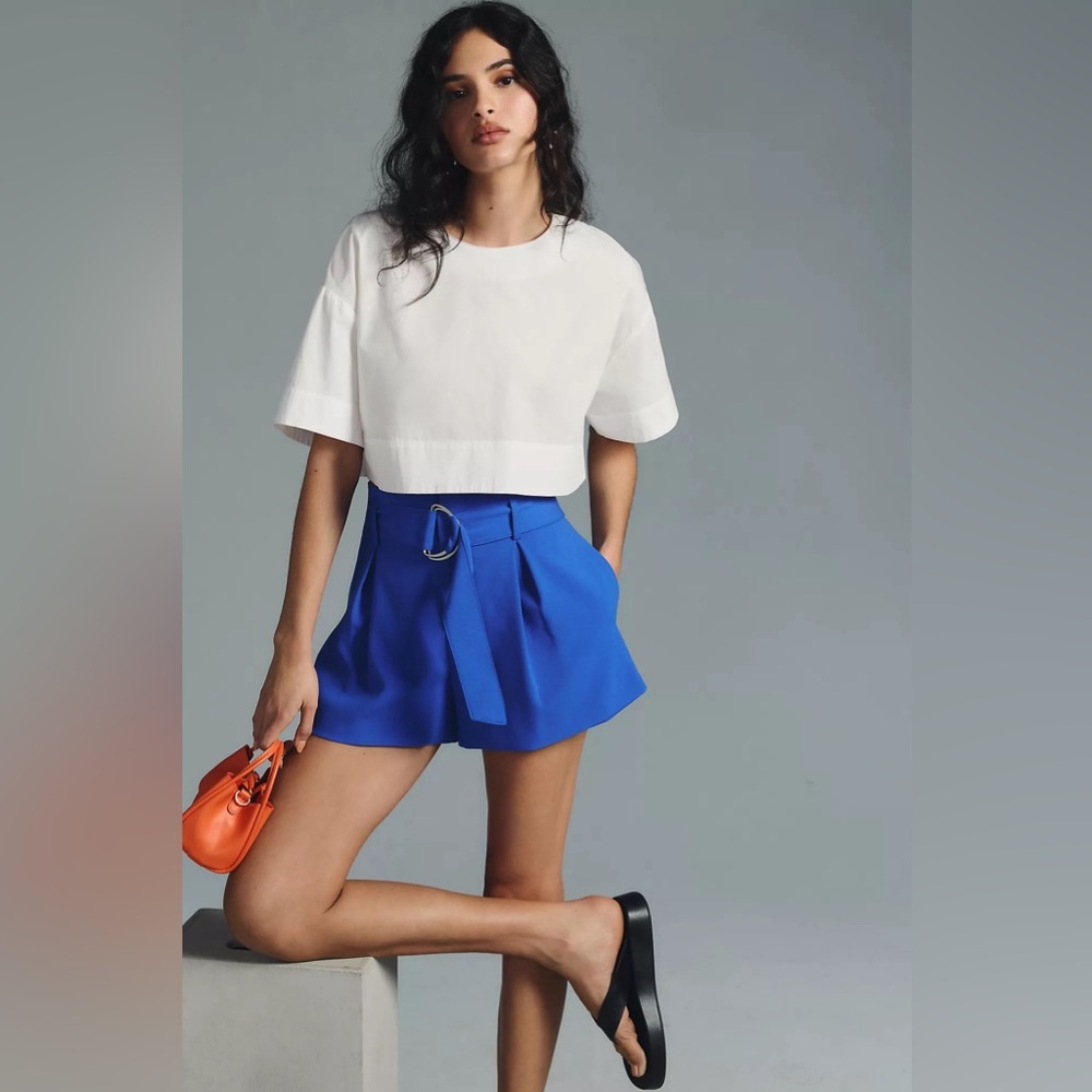 Maeve by Anthropologie Blue Shorts - Size 2 - New With Tags